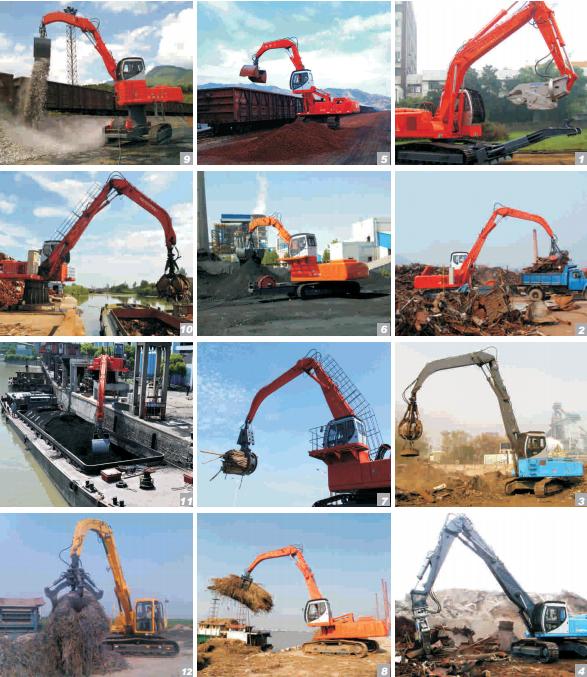 Equipamento de 14 toneladas feito sob encomenda WZY15A-6 do transporte de materiais da construção
