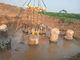 disjuntor hidráulico concreto da pilha de 30MPa 280kN, máquina da pilha da fundação do cultivador