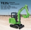 1375mm Profundidade de Escavação Máquina de Escavação Crawler 7.6kw 3000rpm Para aumentar a produtividade