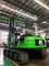Empilhando o motorista de pilha Machine do estojo compacto da cor verde do aluguer do equipamento, diâmetro 2500mm Máximo Perfuração Profundidade 54 m 80 M