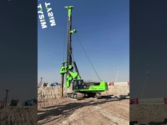 Excavadora hidráulica de empilhamento 220 KN.m Torque 64/51m Profundidade de perfuração