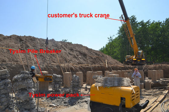 Rompedor de estacas de 30MPa