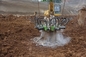 Máquina hidráulica de quebra de pilhas de concreto quadrado de 350 a 450 mm para escavadeira