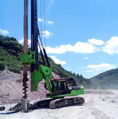 Profundidade de perfuração 83 m Máquina de empilhamento rotativo Diâmetro 2500 mm Torque 360 KN.M KR360c Máquina de empilhamento rotativo