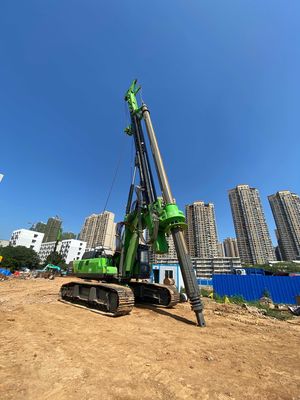 Profundidade de perfuração 31m Base de pilha Máquina de perfuração de pilhação rotativa Diâmetro 2000 mm Sala de cabeça baixa