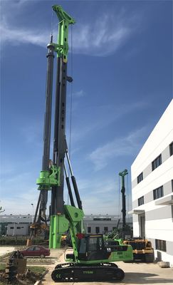 Hydraulic Piling Rig with Up To 30 Meters Drilling Depth Rubber Track Crawler Type and Transport Weight 5.4 T (em inglês)
