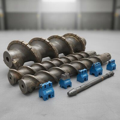 Ferramentas de Perfuração de Fundações com Faixa de Diâmetro de 600-3000 mm e Porta-ferramentas Betek BHR03, BHR47 para Projetos de Construção