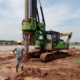 Profundidade de empilhamento giratória hidráulica do diâmetro 52m da perfuração 1500mm do equipamento de Cummins KR150