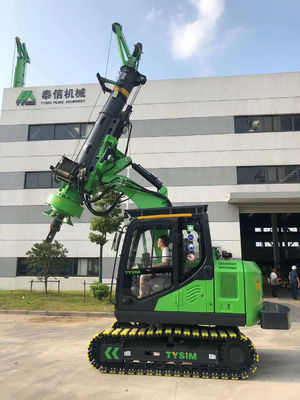 Excavadora Rig de empilhamento hidráulico com 4300mm largura operacional 6 ~ 27 RPM velocidade e 20 M altura de elevação para construção pesada